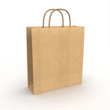 Papieren tas met hengsels
