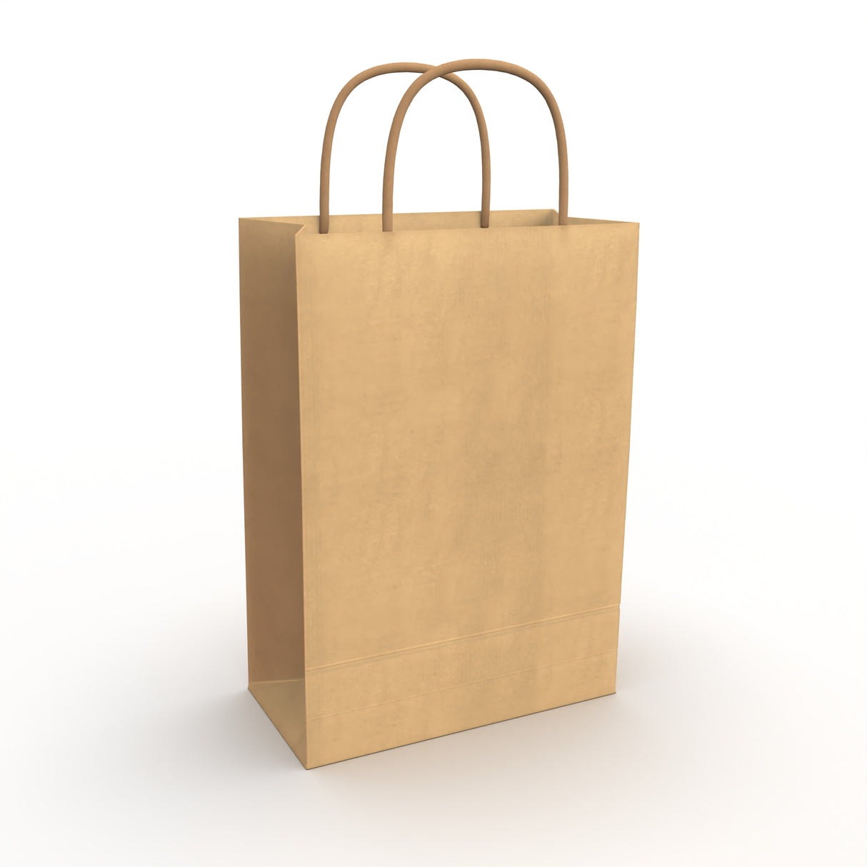 Papieren tas met hengsels