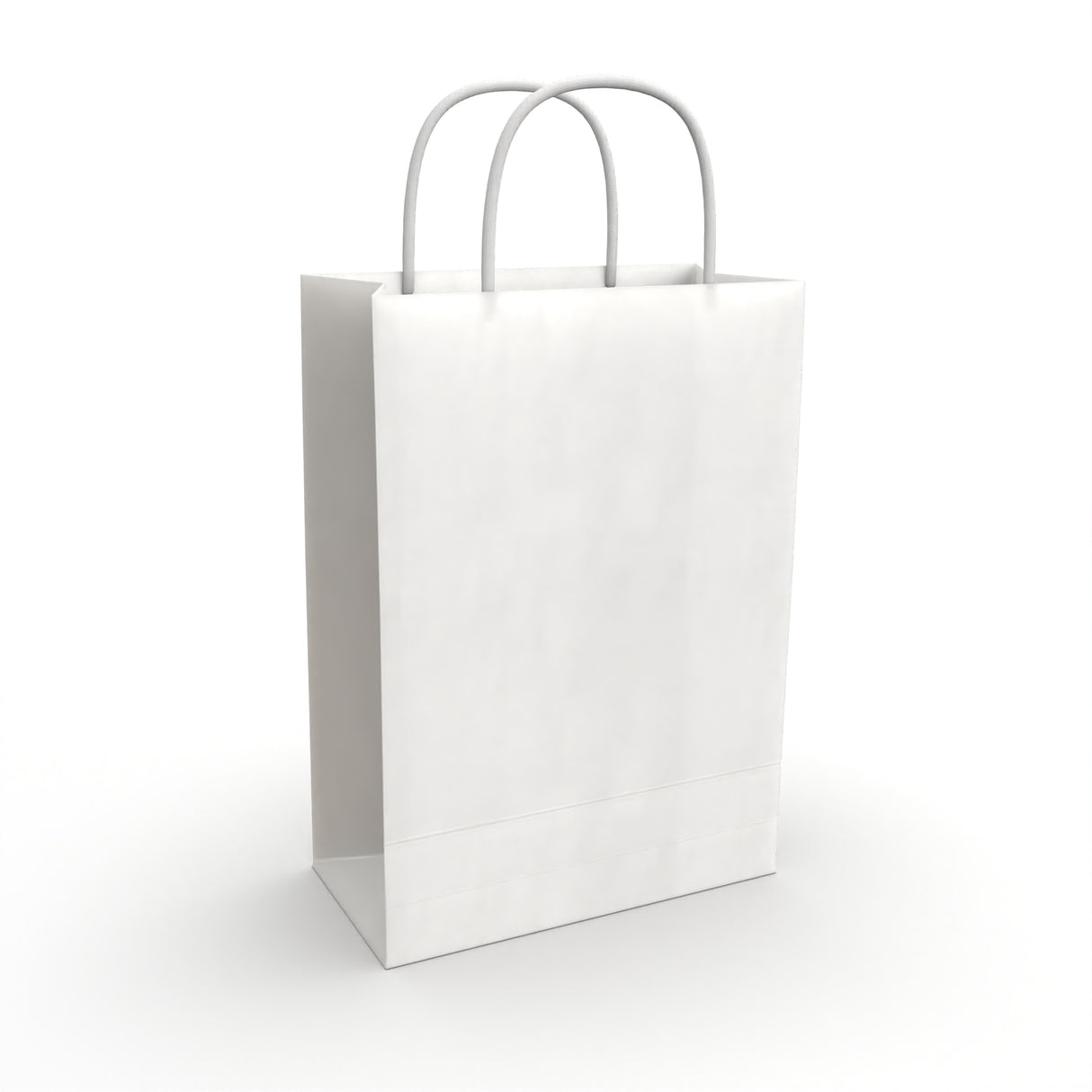 Papieren tas met hengsels