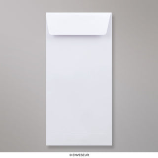 220x110 mm (DL) Witte envelop
