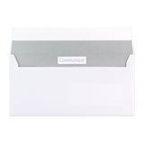 110x220 mm (DL) Witte envelop communique