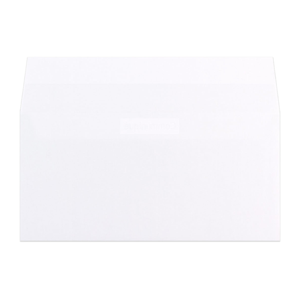110x220 mm (DL) Witte envelop communique
