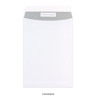 229x162 mm (C5) Witte envelop communique